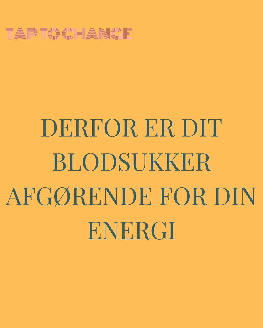 Derfor er dit blodsukker afgørende for din energi